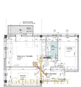 Nou! Apartament modern, finisat, de 3 camere si 74,2 mp! Baciu