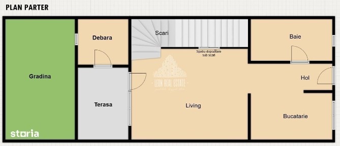 Casă înșiruită în prima parte a Florestiului, zona Stadion - Someșului