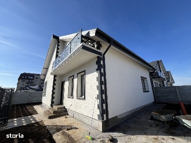 Casa individuala pe parter cu mansarda locuibila-145mp/ teren de 300mp