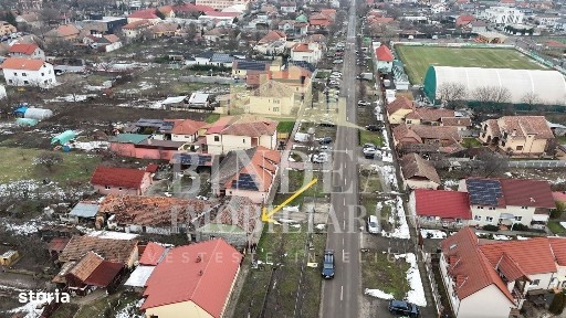 Teren 1100 mp, Str. Mihai Eminescu - cu construcție existentă