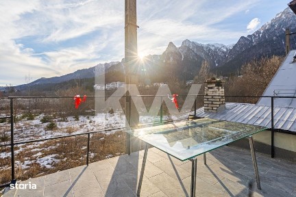Casa individuala, vedere catre Bucegi, la 300 m de Centru, Gara sau Ca