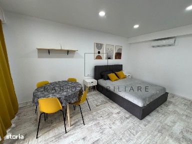 De Inchiriat-Ap.1 Camera-Echipat MODERN+Loc Parcare-Central Park-Etaj1