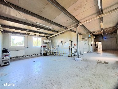 Hala de depozitare sau productie cu birouri 502mp | Mehala