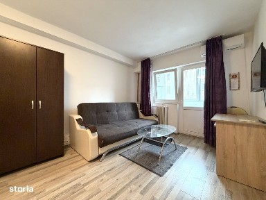 Garsoniera 21mp, etaj 1, renovata complet, balcon cu bucatarie-Buziasu