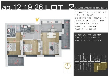 3 Camere Decomandat Sector 3 Parcare Gratis Apartament Nou