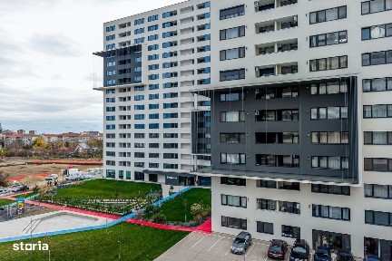XCity Towers: 3 camere modern, etaj 2, living generos