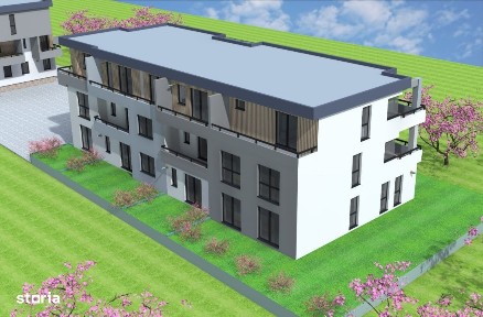 Apartament 2 camere, bloc nou, terasa 8,7 mp, parcare inclusa TVA incl