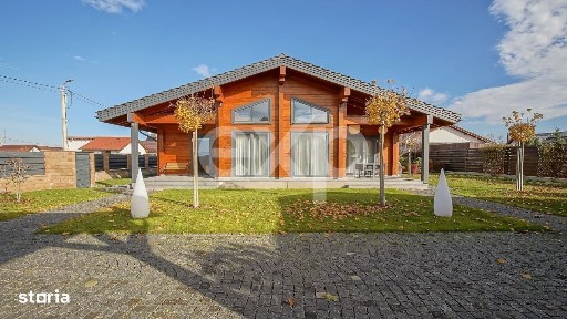 Casa din Pin Nordic Lamelar Stratificat (6 straturi) | Sauna | Crama |