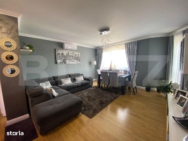Apartament SUPERB 3 camere, 81 mp utili, garaj, 2 bai- zona Calea Mold
