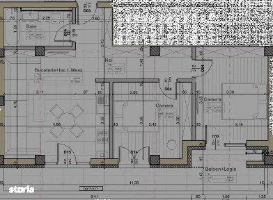 Apartament 3 cam, 58 mp, semifinisat, Apahida