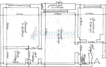 Apartament 2 camere la parter,Aluminei, Oradea, Bihor,Gaminvest,V4410