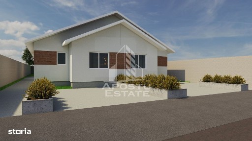 Duplex cu 3 camere si 2 bai, teren 391 mp, Mosnita noua