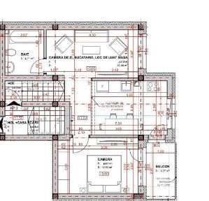 Apartament 2 camere, bucatarie separata