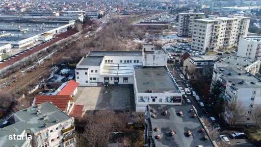 Spatiu industrial/comercial P+1, 3400 mp utili, teren 4000 mp, Marasti