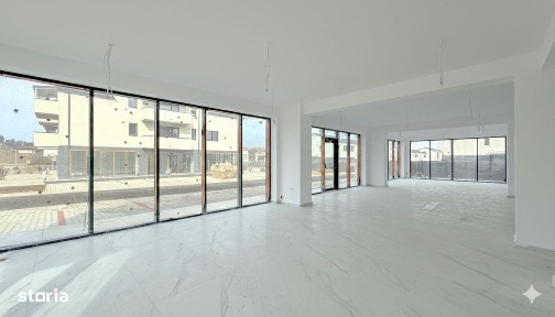 Spatiu comercial,8 locuri de parcare incluse, 156 mp, Sanpetru-Roka