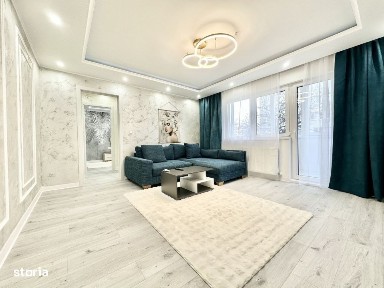 Apartament cu 3 camere mobilat si utilat nou - etaj intermediar - zona