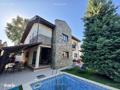 Vila P+1E cu piscina, mobilată si utilată, str. Drumul Negru, Pipera