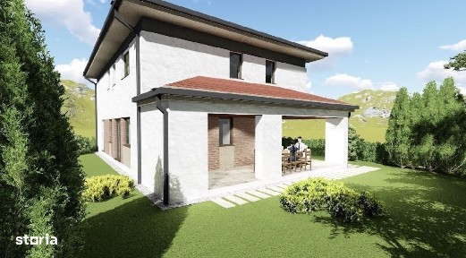CASA INDIVIDUALA 5 CAM 231.61 MP, TEREN 470 MP DAMBUL ROTUND