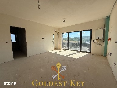 Apartament semifinisat cu 2 camere si balcon! Bloc nou! Baciu