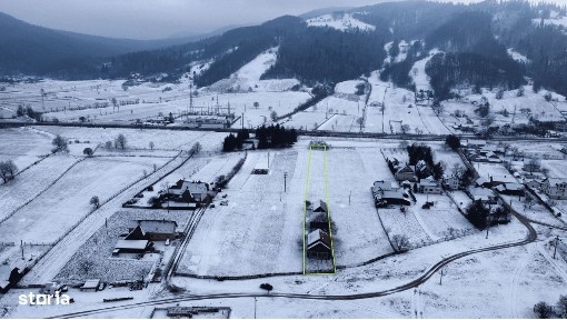Vindem proprietate in orasul Frasin, Bucsoaia - Bucovina
