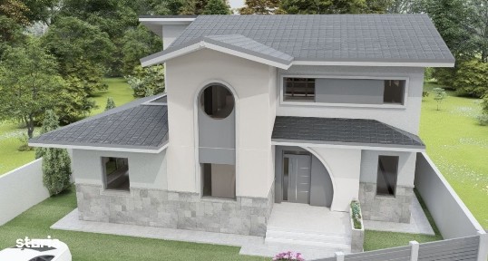 Super locatie, padure Rosu, vila in constructie 290 mp, teren 580 mp
