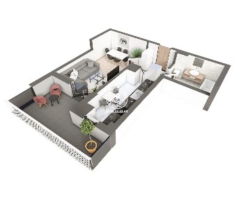 Apartament Nou 1 camere de vanzare Galata