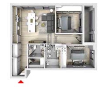 Apartament cu 3 camere/79 mp/parcare subterana/Zona Vivo.