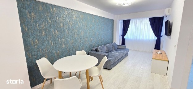 INTABULAT Apartament 2 camere, mobilat utilat, bloc NOU, accept CREDIT