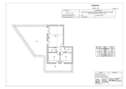Apartament 3 camere + terasa 101 mp (finalizat)