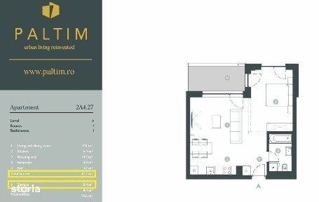 Apartament 2 camere - vanzare - PALTIM - COMISION 0%