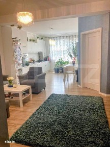 Apartament 2 camere, 57 mp utili, Parter inalt, Parcare cu CF, Aproape