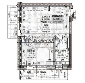 Apartament luminos in Baciu, imobil tip vila nou