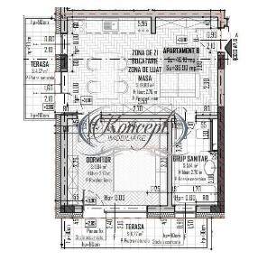 Apartament luminos in Baciu, imobil tip vila nou