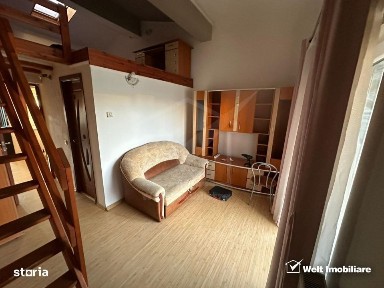 Apartament 1 camera+mansarda, in cartier Iris