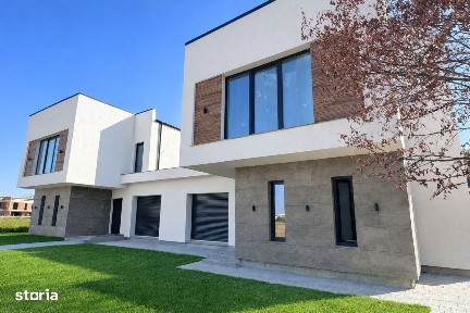 Casă modernă | 5 camere | 220 mp | Teren 500 mp | Otopeni | Garaj