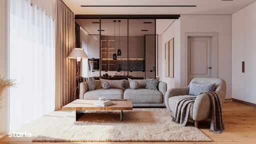 Apartament de 3 camere, avans de doar 10% si 2 parcari incluse-Pipera