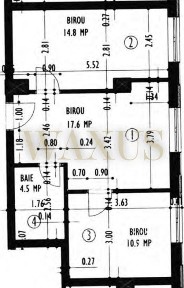 Apartament decomandat - 2 camere I SU 47,8MP I Parcare - Marasti