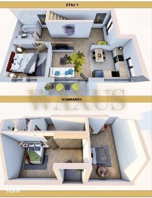 Apartament pe 2 Niveluri - SU 100MP I 3 Balcoane - zona Pod IRA