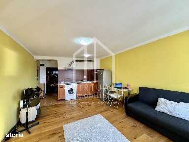 Garsoniera mobilata, 28mp utili, etaj 2/6, bloc cu lift, Broscarie