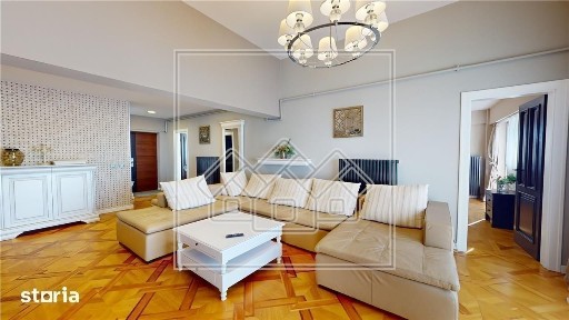 Penthouse 4 camere, terase panoramice 90 mp, garaj subteran