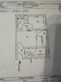 Apartament 2 camere semidecomandat 41 m parter zona CPL/ Rolast