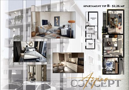 Vând apartament 2 camere în calea urseni, decomandat confort 1