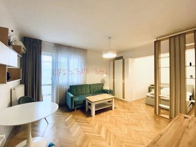 Garsonieră modernă de închiriat cu centrală proprie/Zona Doamna Ghica