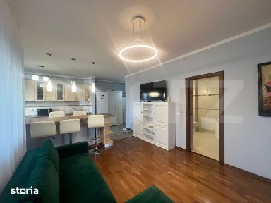 De închiriat - Apartament 2 camere cu grădină, Florești - zona Cetății