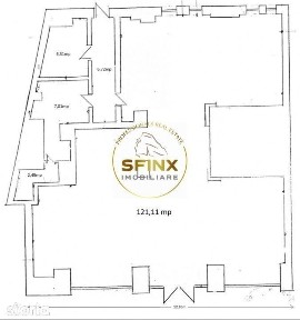Spatiu comercial Bd. Magheru | vitrina 11ml suprafata 144mp