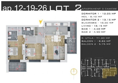 3 Camere | Bloc Boutique | Theodor Pallady| Bonus Parcare |⭐ COMISI