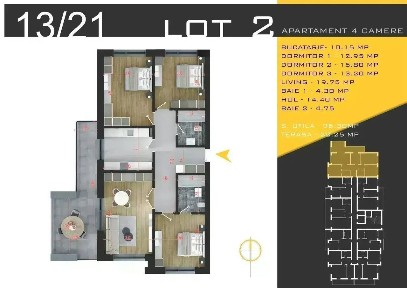 Apartament 4 camere Decomandat I Metrou Teclu - Scoala I Luminos