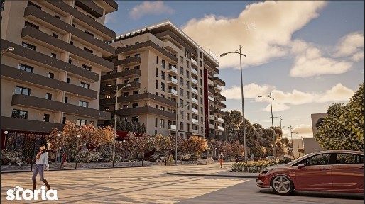 Apartament cu 2 camere, compartimentare moderna, 49mpConfort Evolution