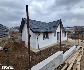 Casa 3 camere, 86mp, 310 mp teren, cu terasa si beci, Visani