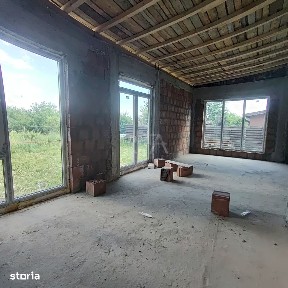 Casă modernă la ROȘU, parter - Domnești, 500 mp teren.
